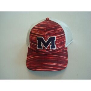 OLE MISS REBELS SCRIPT PAINTBRUSH THE GAME  SNAPBACK HAT CAP VINTAGE EE4